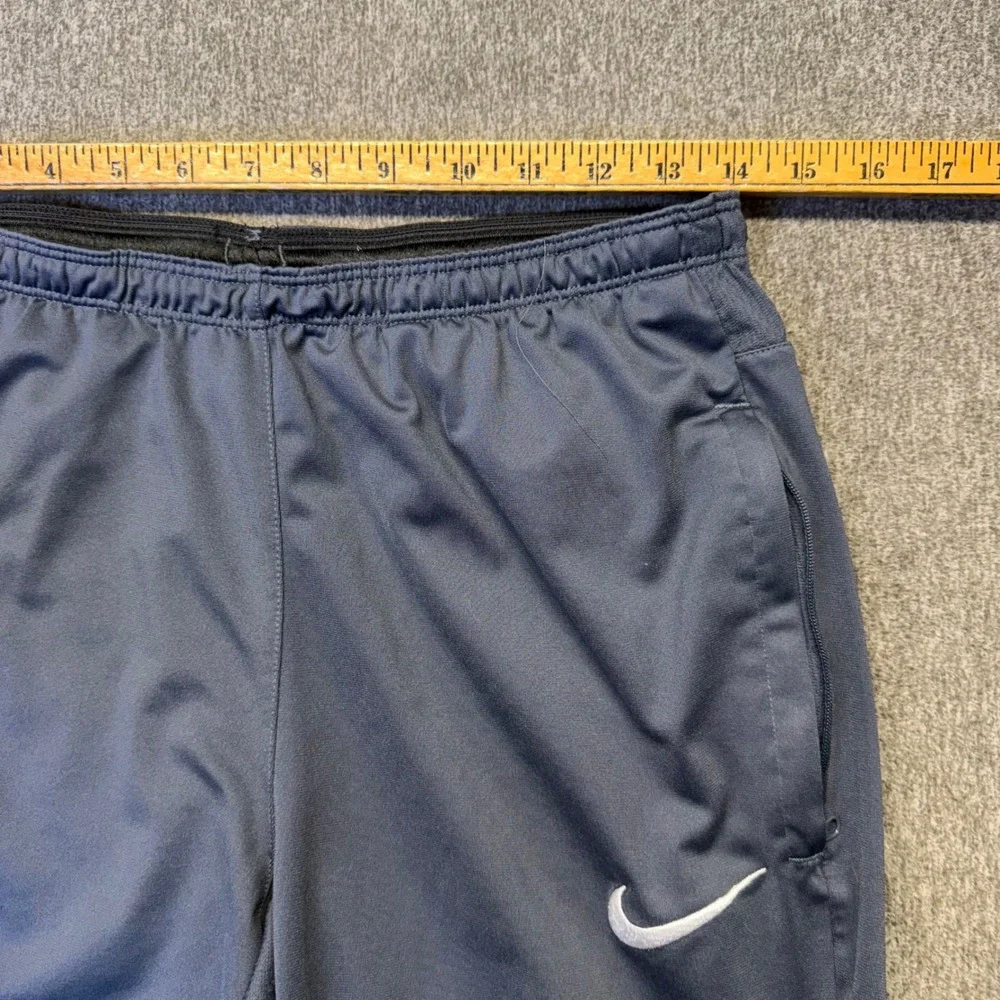 Nike Dri-FIT Soccer Training Pants Gray Tapered Joggers 619235-084 Mens Medium